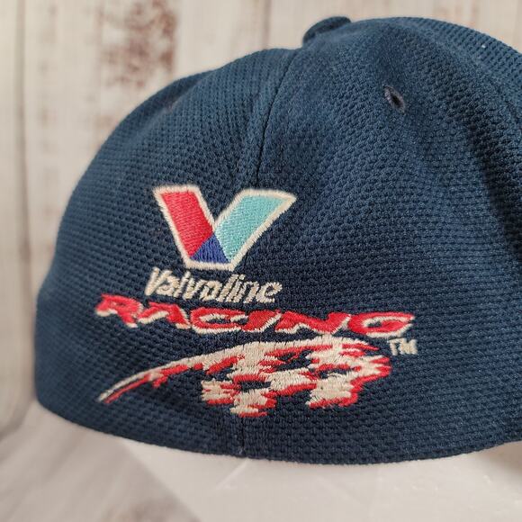 Vintage Ultra Fit Daytona International Speedway Valvoline Racing Sz M Cap Hat - Picture 7 of 10